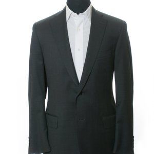 Canali 1934 Grey Nailhead Wool Blazer